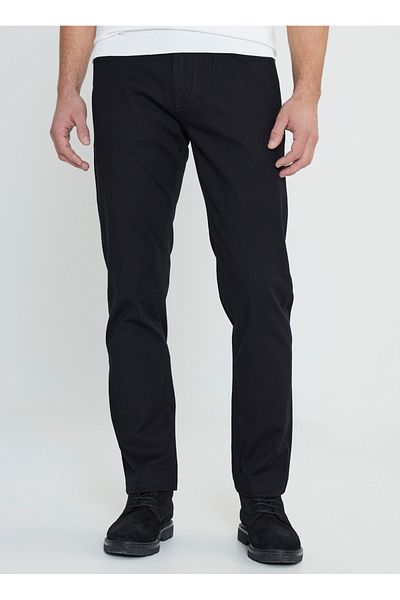 ALTINYILDIZ CLASSICS Six-star Classics Normal Waist Slim Fit Μαύρο Ανδρικό Παντελόνι ACE012510183_PANT 5 POCKET