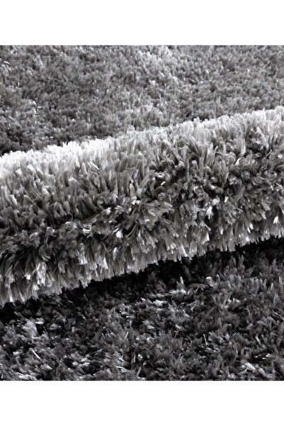 Koza Home Douro Shaggy 2-Piece Bath Mat Smoked Non-Slip Base 60 X 100 - 50 X 60