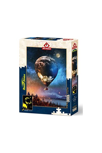 Tıfıl Toys Ay'a Yolculuk 1000 Parça Neon Puzzle