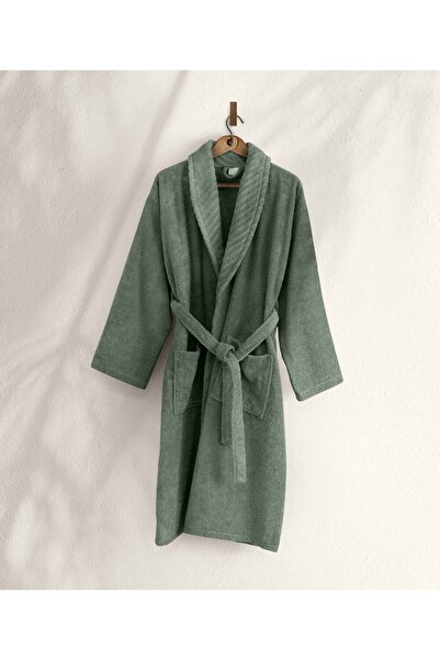 Koza Home Μπουρνούζι Green Dowry - 100% Cotton, Single, Likya 1040a