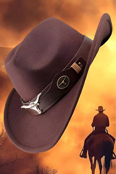 Uniquetrenders Unisex Καουμπόικο καπέλο Fedora Καπέλο καουμπόη Καπέλο καουμπόη