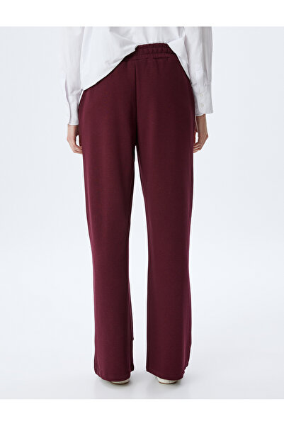 Koton Bordo Kadın Eşofman Altı 5WAL40108IK