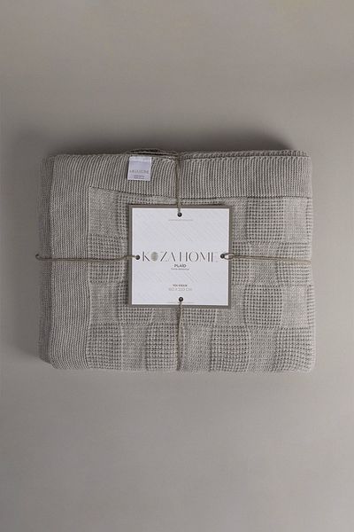 Koza Home Plaid Mink Single Blanket 160x220 15011