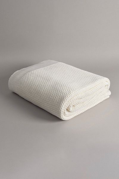 Koza Home Miel Cream Double Edge Pompom Blanket 200x220 37100