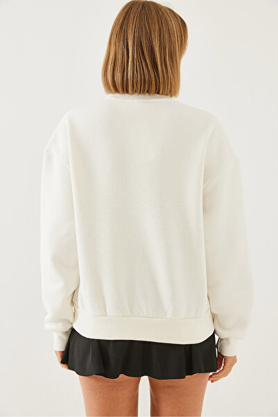 Bianco Lucci Dámská mikina s potiskem Mbhs020 60601020