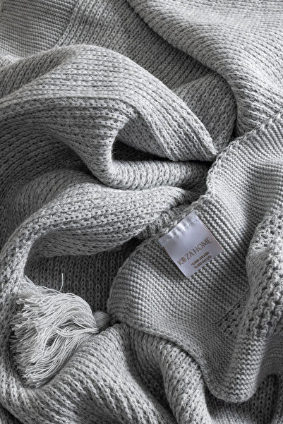 Koza Home Двоспальне ковдру з понпонами по краях, 200x220, 37105