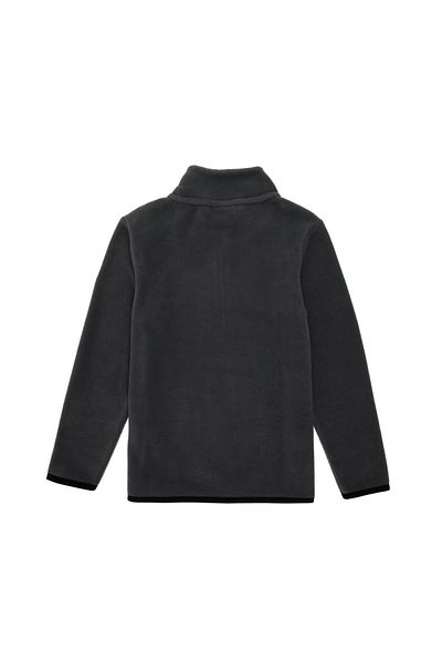 U.S. Polo Assn. Boy's Half Zipper Anthracite Fleece Sweatshirt 50298060 -Vr006