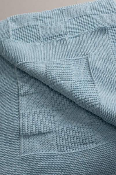 Koza Home Καρό Μπλε Διπλή Κουβέρτα 200x220 15020