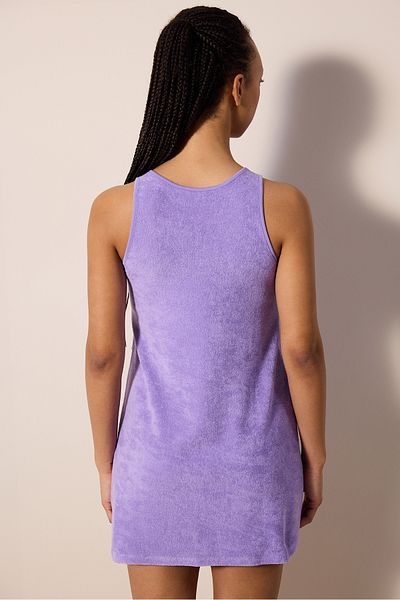 Penti Rochie cu model prosop violet