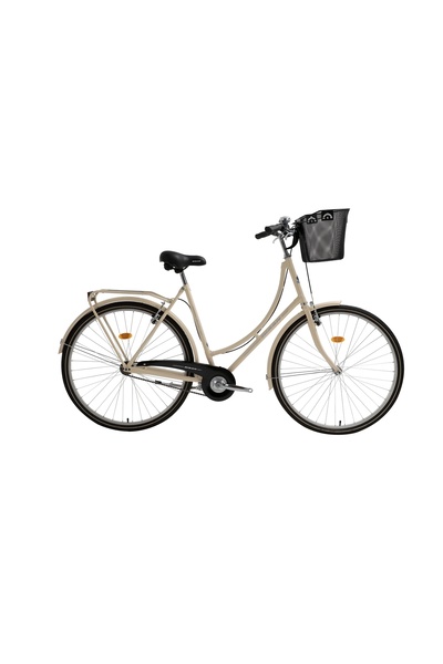 Bisan Paradıse Şehir Bisikleti 54cm V 28 Jant Krem Gri