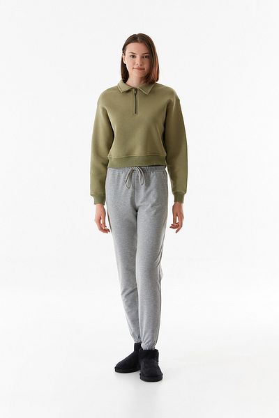 Fulla Moda Pantaloni de sport Jogger cu talie elastică cu design de bază