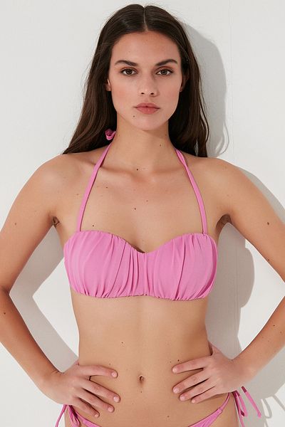 Penti Φούξια Basic Shirred Bikini Top