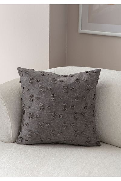 BUGİ HOME COLLECTİON Husă de pernă cu model cu puncte 43x43cm, husă de pernă decorativă