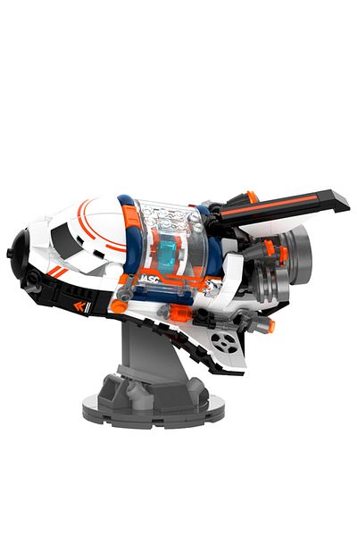 Vagonlife Mini Space Exploration Plane - Jk8507 (+302 Pieces) Toy Building Set