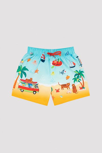 Penti Boy's Safari Swim Shorts