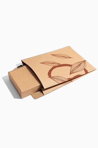AkalBatu No1 Floral Seri Kargo Φάκελος - Σετ Kraft 25'li - 33x49x15 εκ.