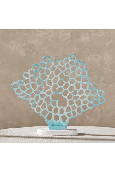 Home Box Splendid Aluminum Tree Table Decor - 36x7.5x30 cm