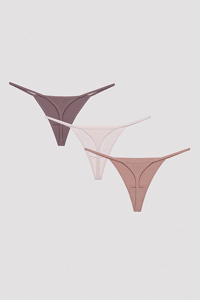 Penti Essentials Πολύχρωμα εσώρουχα 3 τεμαχίων