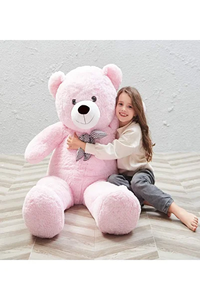 Solemia 160 cm Plush Bear with Bow Tie Giant Size Top Special Gift for Lover