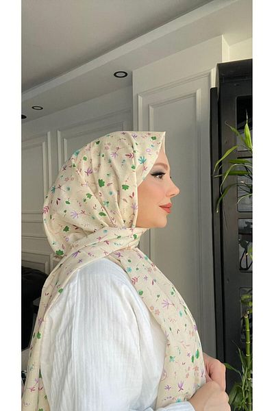 Onur Shawl - New Collection New Product Spring Organic Pattern Shawl Eray Mk Comfortable Stretch Fabric Fashion Store