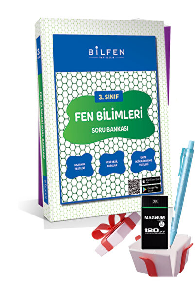 Bilfen Yayıncılık 3. SINIF FEN BİLİMLERİ SORU BANKASI + Faber Eğitim Seti
