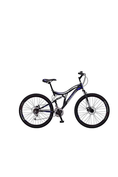 Salcano Hector 24 MD Disk Fren 21 Vites Çift Amortisörlü 24 Jant Dağ Bisikleti Siyah Mavi