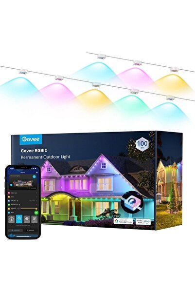 Goove أضواء Govee الخارجية الدائمة 30 مترًا