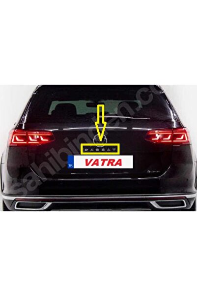 EDEXPORT Passat Variant 1.5 TSI R Line Passat Krom Bagaj Yazısı