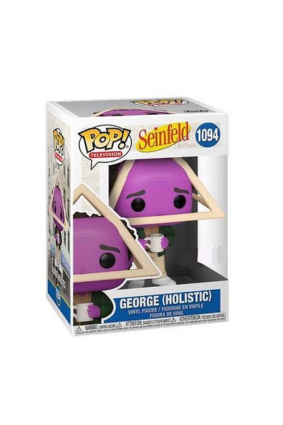 Funko POP TV: Seinfeld Holistic George w/Purple Face (Exc)
