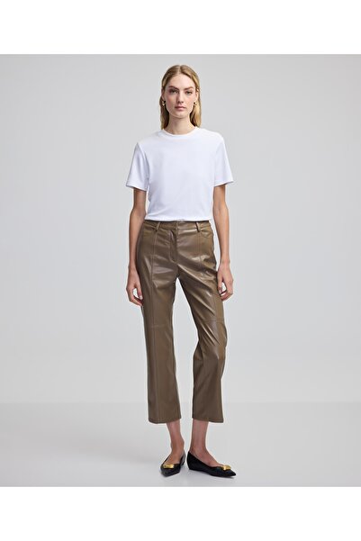 İpekyol Leather look trousers