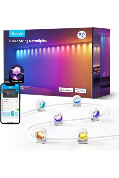 Goove مصابيح Govee RGBIC String داخلية (3 متر)