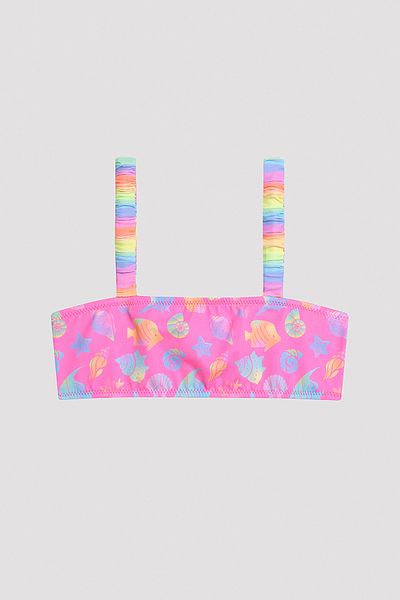 Penti Buntes Bandeau-Bikini-Set „Colourful Ocean“ für Mädchen