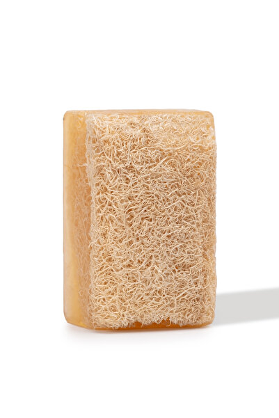 LET'SCRUB Doğal Kabak Lifli Pirinç Sabunu - Shea Yağı İle Zenginleştirilmiş Nem Bombası 130 GR