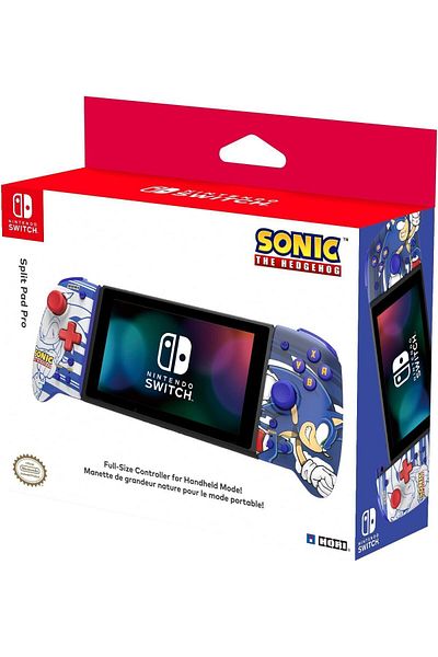 Hori Nintendo Switch Split Pad Pro Ergonomic Controller - Sonic