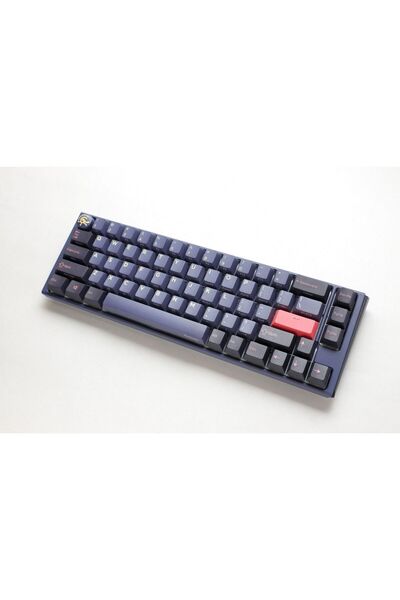 Ducky لوحة مفاتيح الألعاب الميكانيكية One 3 Cosmic Blue SF 65% Cherry Red Key US