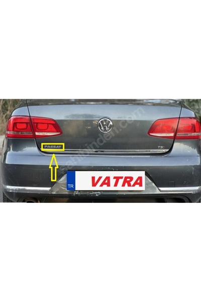 EDEXPORT Passat 1.4 TSI BlueMotion R Line TSI Krom Bagaj Yazısı