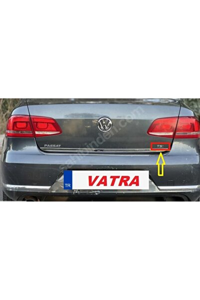 EDEXPORT Passat 1.4 TSI BlueMotion R Line TSI KIRMIZI "I" Krom Bagaj Yazısı