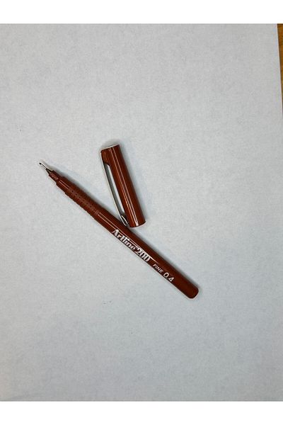 artline 200 Fineliner 0.4mm Felt Tip Pen (3 Pieces)