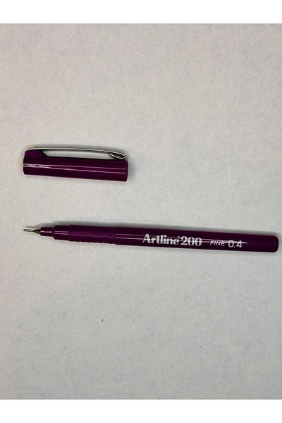 artline 200 Fineliner 0.4mm Felt Tip Pen (1 Piece)