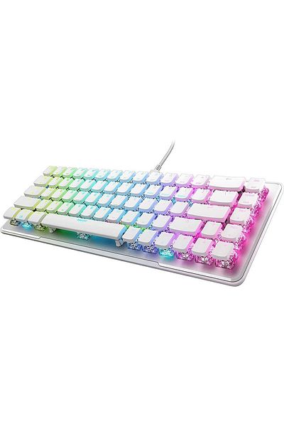 Roccat Vulcan II Mini US Layout Linear red switch Gaming keyboard - White