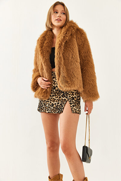 Bianco Lucci Γυναικείο μπουφάν από συνθετική γούνα 60251922