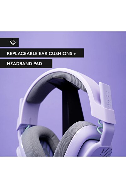 Astro A10 Gaming Headset Gen 2 Wired Headset - Asteroid Lilac