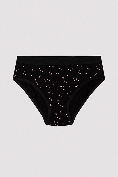 Penti Chiloți slip din 3 piese pentru fetiță Dark Unicorn
