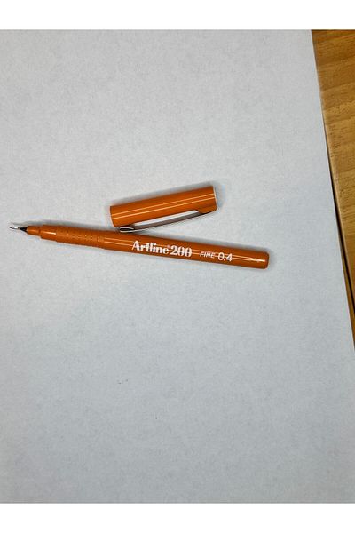 artline 200 Fineliner 0.4mm Felt Tip Pen (3 Pieces)