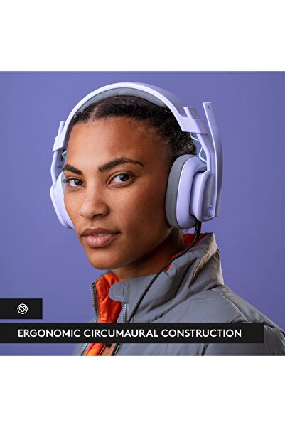 Astro A10 Gaming Headset Gen 2 Wired Headset - Asteroid Lilac