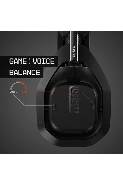 Astro Gaming A50 Wireless + Base Station Gen 4 - For PlayStation® 4, 5, PC - Black/Silver