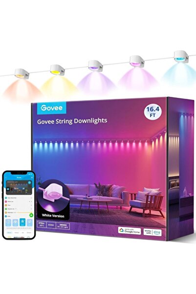 Goove مصابيح Govee RGBIC String داخلية بطول 5 أمتار