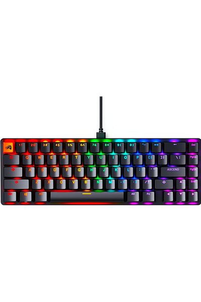 Glorious GMMK2 65% Pre-Built ANSI USA Keyboard - Black