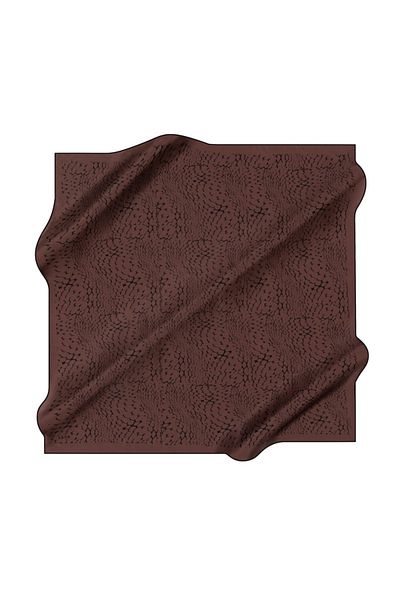 Aker Μεταξωτό κασκόλ Bitter Brown - 8904701 -315 Σούρα