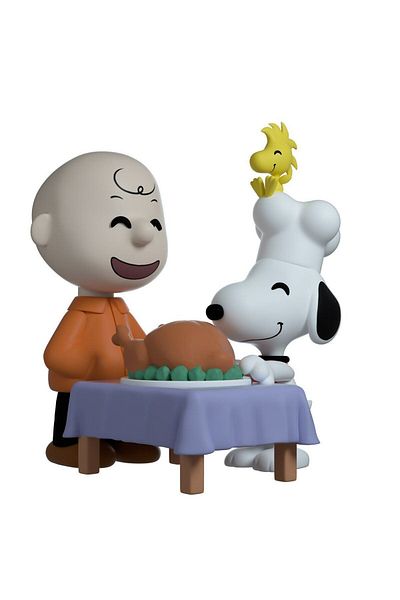 Youtooz Peanuts Charlie & Snoopy Thanksgiving Vinyl Figures